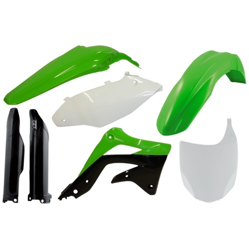 KIT PLÁSTICOS COMPLETO ACERBIS KAWASAKI KX-F 450 2012 COR ORIGINAL